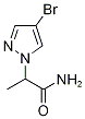 2-(4-Bromo-1H-pyrazol-1-yl)propanamideStructure,1183357-58-5Structure 2-(4-Bromo-1H-pyrazol-1-yl)propanamide Structure,1183357-58-5Structure