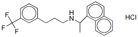 N-(1-(萘-1-基)乙基-2,2,2-d3)-3-(3-(三氟甲基)苯基)丙烷-1-胺鹽酸鹽結構式_1185097-33-9結構式