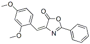 4-(2,4-Dimethoxybenzylidene)-5-oxo-2-phenyloxazolineStructure,118555-99-0Structure 4-(2,4-Dimethoxybenzylidene)-5-oxo-2-phenyloxazoline Structure,118555-99-0Structure