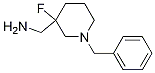 (1-Benzyl-3-fluoro-3-piperidyl)methanamineStructure,1185749-68-1Structure (1-Benzyl-3-fluoro-3-piperidyl)methanamine Structure,1185749-68-1Structure