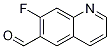 7-Fluoroquinoline-6-carbaldehydeStructure,1185768-18-6Structure 7-Fluoroquinoline-6-carbaldehyde Structure,1185768-18-6Structure