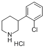 3-(2-Chlorophenyl)piperidine hydrochlorideStructure,1187172-08-2Structure 3-(2-Chlorophenyl)piperidine hydrochloride Structure,1187172-08-2Structure