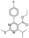 [4-(4-氟苯基)-6-(1-甲基乙基)-2-(甲基亞磺酰基)-5-嘧啶]-乙酯-d6結(jié)構(gòu)式_1189487-47-5結(jié)構(gòu)式
