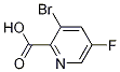 3-Bromo-5-fluoropyridine-2-carboxylic acidStructure,1189513-55-0Structure 3-Bromo-5-fluoropyridine-2-carboxylic acid Structure,1189513-55-0Structure