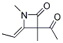 (z)-(9ci)-3-乙?；?4-亞乙基-1,3-二甲基-2-氮雜啶酮結(jié)構(gòu)式_118987-42-1結(jié)構(gòu)式