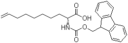 (R)-2-((((9h-fluoren-9-yl)methoxy)carbonyl)amino)dec-9-enoicacid Structure,1191429-20-5Structure