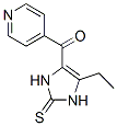 (5-乙基-2,3-二氫-2-硫氧代-1H-咪唑-4-基)-4-吡啶-甲酮結(jié)構(gòu)式_119193-62-3結(jié)構(gòu)式