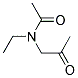 Acetamide, n-ethyl-n-(2-oxopropyl)-(9ci)Structure,119520-32-0Structure Acetamide, n-ethyl-n-(2-oxopropyl)-(9ci) Structure,119520-32-0Structure