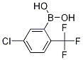 5-Chloro-2-(trifluoromethyl)phenylboronic acidStructure,1195945-67-5Structure 5-Chloro-2-(trifluoromethyl)phenylboronic acid Structure,1195945-67-5Structure