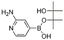 2-Aminopyridine-4-boronic acid pinacol ester Structure,1195995-72-2Structure