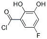 Benzoyl chloride, 5-fluoro-2,3-dihydroxy-(9ci) Structure,119735-31-8Structure
