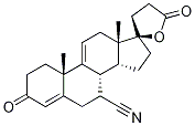 (17Alpha)-7-cyano-17-hydroxy-3-oxo-pregna-4,9(11)-diene-21-carboxylic acid gamma-lactoneStructure,1197900-95-0Structure (17Alpha)-7-cyano-17-hydroxy-3-oxo-pregna-4,9(11)-diene-21-carboxylic acid gamma-lactone Structure,1197900-95-0Structure