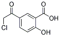 Benzoic acid, 5-(chloroacetyl)-2-hydroxy-(9ci) Structure,119798-65-1Structure