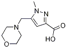 1H-pyrazole-3-carboxylic acid, 1-methyl-5-(4-morpholinylmethyl)-Structure,1198439-06-3Structure 1H-pyrazole-3-carboxylic acid, 1-methyl-5-(4-morpholinylmethyl)- Structure,1198439-06-3Structure
