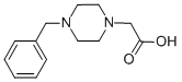 4-(Phenylmethyl)-1-Piperazineacetic acidStructure,119929-87-2Structure 4-(Phenylmethyl)-1-Piperazineacetic acid Structure,119929-87-2Structure