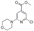 Methyl 2-chloro-6-morpholinoisonicotinateStructure,1201675-09-3Structure Methyl 2-chloro-6-morpholinoisonicotinate Structure,1201675-09-3Structure