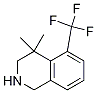 4,4-Dimethyl-5-(trifluoromethyl)-1,2,3,4-tetrahydroisoquinolineStructure,1203682-64-7Structure 4,4-Dimethyl-5-(trifluoromethyl)-1,2,3,4-tetrahydroisoquinoline Structure,1203682-64-7Structure