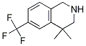 4,4-Dimethyl-6-(trifluoromethyl)-1,2,3,4-tetrahydroisoquinolineStructure,1203684-72-3Structure 4,4-Dimethyl-6-(trifluoromethyl)-1,2,3,4-tetrahydroisoquinoline Structure,1203684-72-3Structure