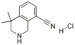 4,4-Dimethyl-1,2,3,4-tetrahydroisoquinoline-8-carbonitrile hydrochlorideStructure,1203686-30-9Structure 4,4-Dimethyl-1,2,3,4-tetrahydroisoquinoline-8-carbonitrile hydrochloride Structure,1203686-30-9Structure