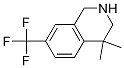 4,4-Dimethyl-7-(trifluoromethyl)-1,2,3,4-tetrahydroisoquinolineStructure,1203686-61-6Structure 4,4-Dimethyl-7-(trifluoromethyl)-1,2,3,4-tetrahydroisoquinoline Structure,1203686-61-6Structure