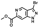 1H-pyrazolo[4,3-c]pyridine-6-carboxylic acid, 3-bromo-, methyl ester Structure,1206979-28-3Structure