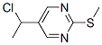 (9CI)-5-(1-氯乙基)-2-(甲基硫代)-嘧啶結(jié)構(gòu)式_120717-48-8結(jié)構(gòu)式