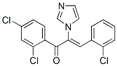 2-Propen-1-one, 3-(2-chlorophenyl)-1-(2,4-dichlorophenyl)-2-(1h-imidazol-1-yl)-, (z)-(9ci)Structure,120758-60-3Structure 2-Propen-1-one, 3-(2-chlorophenyl)-1-(2,4-dichlorophenyl)-2-(1h-imidazol-1-yl)-, (z)-(9ci) Structure,120758-60-3Structure