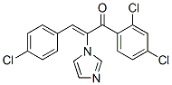 2-Propen-1-one, 3-(4-chlorophenyl)-1-(2,4-dichlorophenyl)-2-(1h-imidazol-1-yl)-, (z)-(9ci)Structure,120758-61-4Structure 2-Propen-1-one, 3-(4-chlorophenyl)-1-(2,4-dichlorophenyl)-2-(1h-imidazol-1-yl)-, (z)-(9ci) Structure,120758-61-4Structure