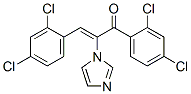 2-Propen-1-one, 1,3-bis(2,4-dichlorophenyl)-2-(1h-imidazol-1-yl)-, (z)-(9ci)Structure,120758-62-5Structure 2-Propen-1-one, 1,3-bis(2,4-dichlorophenyl)-2-(1h-imidazol-1-yl)-, (z)-(9ci) Structure,120758-62-5Structure