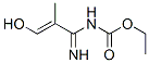 Carbamic acid, (3-hydroxy-1-imino-2-methyl-2-propenyl)-, ethyl ester (9ci) Structure,120814-66-6Structure