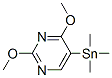 Pyrimidine, 2,4-dimethoxy-5-(trimethylstannyl)-(9ci)Structure,120825-36-7Structure Pyrimidine, 2,4-dimethoxy-5-(trimethylstannyl)-(9ci) Structure,120825-36-7Structure