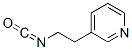 Pyridine, 3-(2-isocyanatoethyl)-(9ci)Structure,120877-65-8Structure Pyridine, 3-(2-isocyanatoethyl)-(9ci) Structure,120877-65-8Structure