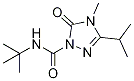 N-(tert-butyl)-3-isopropyl-4-methyl-5-oxo-4,5-dihydro-1h-1,2,4-triazole-1-carboxamideStructure,120892-21-9Structure N-(tert-butyl)-3-isopropyl-4-methyl-5-oxo-4,5-dihydro-1h-1,2,4-triazole-1-carboxamide Structure,120892-21-9Structure