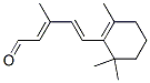 2,4-Pentadienal,3-methyl-5-(2,6,6-trimethyl-1-cyclohexen-1-yl)-Structure,1209-68-3Structure 2,4-Pentadienal,3-methyl-5-(2,6,6-trimethyl-1-cyclohexen-1-yl)- Structure,1209-68-3Structure