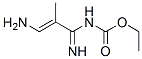 Carbamic acid, (3-amino-1-imino-2-methyl-2-propenyl)-, ethyl ester (9ci) Structure,120995-95-1Structure