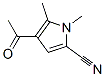 1H-pyrrole-2-carbonitrile, 4-acetyl-1,5-dimethyl-(9ci) Structure,121191-16-0Structure