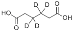 Hexanedioic-3,3,4,4-d4 acidStructure,121311-78-2Structure Hexanedioic-3,3,4,4-d4 acid Structure,121311-78-2Structure