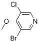 3-溴-5-氯-4-甲氧基吡啶結(jié)構(gòu)式_1214362-58-9結(jié)構(gòu)式