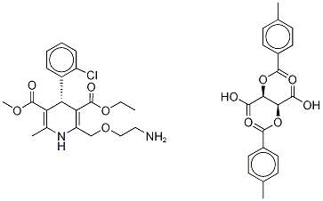(S)-amlodipine di-p-toluoyl-d-tartrateStructure,1215226-53-1Structure (S)-amlodipine di-p-toluoyl-d-tartrate Structure,1215226-53-1Structure