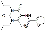 2-Thiophenecarboxamide, n-(6-amino-1,2,3,4-tetrahydro-2,4-dioxo-1,3-dipropyl-5-pyrimidinyl)-Structure,121543-19-9Structure 2-Thiophenecarboxamide, n-(6-amino-1,2,3,4-tetrahydro-2,4-dioxo-1,3-dipropyl-5-pyrimidinyl)- Structure,121543-19-9Structure