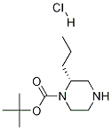 (R)-1-N-BOC-2-N-丙基哌嗪鹽酸鹽結(jié)構(gòu)式_1217449-00-7結(jié)構(gòu)式