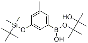 3-(T-butyldimethylsilyloxy)-5-methylphenylboronic acid pinacol esterStructure,1218789-84-4Structure 3-(T-butyldimethylsilyloxy)-5-methylphenylboronic acid pinacol ester Structure,1218789-84-4Structure