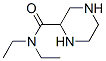 (9ci)-N,N-二乙基-2-哌嗪羧酰胺結(jié)構(gòu)式_121885-08-3結(jié)構(gòu)式