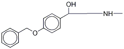 2-Methylamino-1-(4’-benzyloxyphenyl)phenyl)ethanol-13C2,15NStructure,1219216-73-5Structure 2-Methylamino-1-(4’-benzyloxyphenyl)phenyl)ethanol-13C2,15N Structure,1219216-73-5Structure