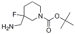 3-Aminomethyl-3-fluoropiperidine-1-carboxylic acid tert-butyl esterStructure,1219832-36-6Structure 3-Aminomethyl-3-fluoropiperidine-1-carboxylic acid tert-butyl ester Structure,1219832-36-6Structure