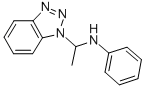 α-Methyl-N-phenyl-1H-benzotriazole-1-methanamineStructure,122062-68-4Structure α-Methyl-N-phenyl-1H-benzotriazole-1-methanamine Structure,122062-68-4Structure