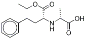 (-)-N-[1-(r)-ethoxycarbonxyl-3-phenylpropyl)-d-alanineStructure,122076-80-6Structure (-)-N-[1-(r)-ethoxycarbonxyl-3-phenylpropyl)-d-alanine Structure,122076-80-6Structure