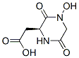 (s)-(9ci)-4-羥基-3,6-二氧代-2-哌嗪乙酸結(jié)構(gòu)式_122556-80-3結(jié)構(gòu)式