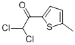 Ethanone, 2,2-dichloro-1-(5-methyl-2-thienyl)-(9ci)Structure,122654-19-7Structure Ethanone, 2,2-dichloro-1-(5-methyl-2-thienyl)-(9ci) Structure,122654-19-7Structure