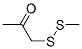 2-Propanone, 1-(methyldithio)-(9ci)Structure,122861-78-3Structure 2-Propanone, 1-(methyldithio)-(9ci) Structure,122861-78-3Structure